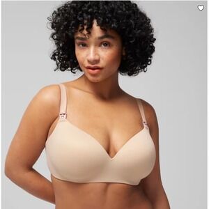 Soma‎ Enbliss Nursing Wireless Bra Warm Amber Size 32D New With Tags